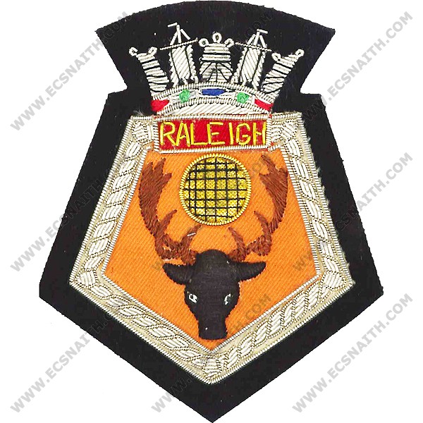 Hms Raleigh Badge