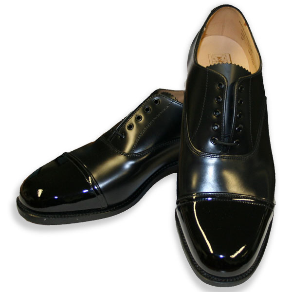 Patent Leather Toe Cap Parade Shoe Size 12.5 (UK) eBay