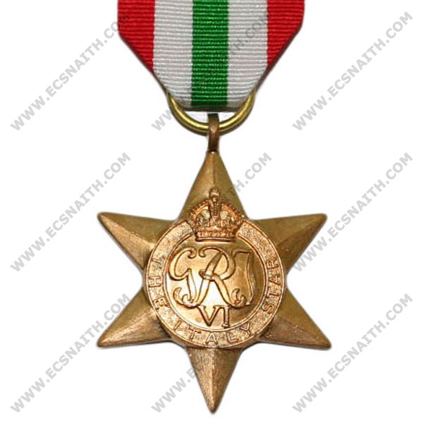 Italy Star Medal - E.C.Snaith and Son Ltd