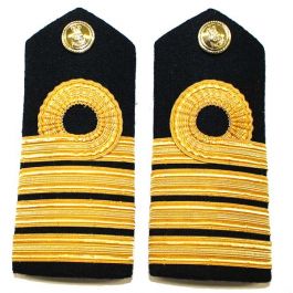 RN Captain Shoulder Boards