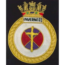 HMS Inverness Blazer Badge UK Supplier E.C.Snaith and Son Ltd