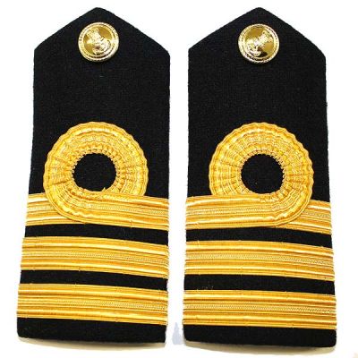 RN Commander Shoulder Boards