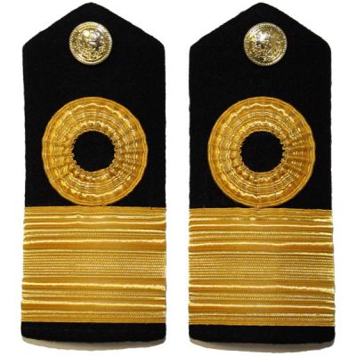 RN Commodore Lace Shoulder Boards - UK Supplier - E.C.Snaith and Son Ltd