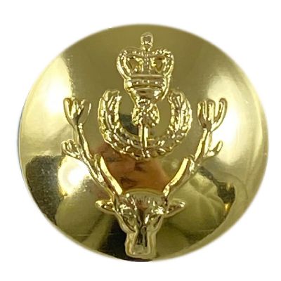 Queens Own Highlanders Anodised Button (30l)