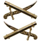 Generals Anodised Sword & Baton - Small Badge