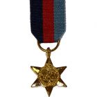 1939 to 1945 Star, Medal (Miniature)