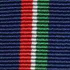 Merchant Navy Service, Medal Ribbon (Miniature)