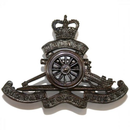 Royal Artillery Cap Badge, Officers, Bronze
