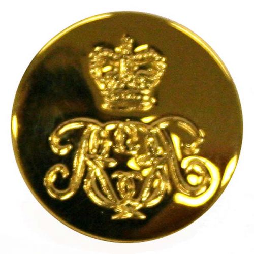Royal Engineers Assosiation Cypher Button, Indented, Blazer (22L)