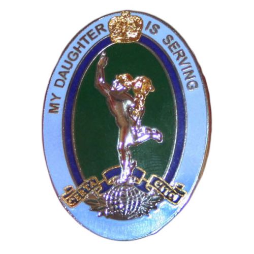 Royal Corps of Signals Daughter Sweetheart Brooch