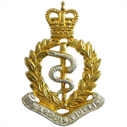 Royal Army Medical Corps Cap Badge, Officers