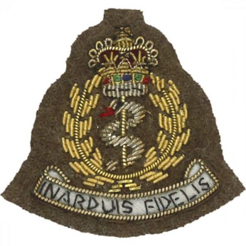 Royal Army Medical Corps Beret Badge, Officers, Khaki