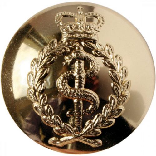 Royal Army Medical Corps Button, Anodised (30L)
