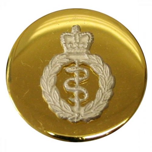 Royal Army Medical Corps Button, Mounted, Flat (22L)