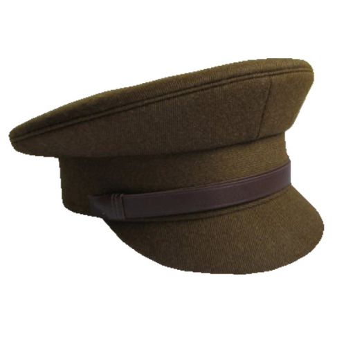 Khaki Whipcord Cap