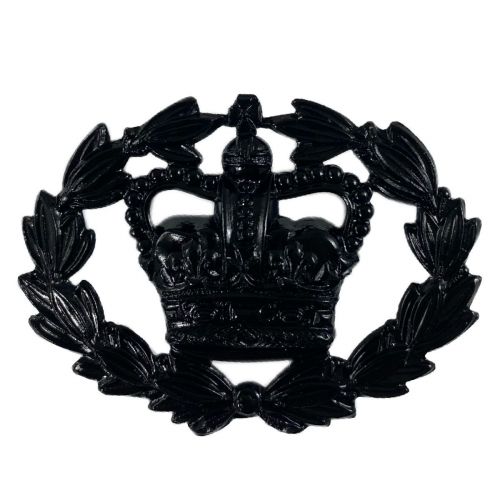 RQMS Crown in Wreath Black Wrist Rank Badge