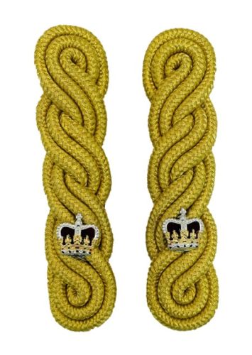 Male Cords 3 Ply Gold On Navy Major