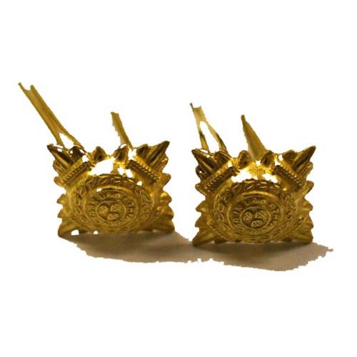 D Gilt 5/8" Stars (W/Wires)