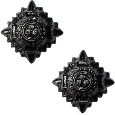 British Army Rank Stars / Pips.  Bronze 3/8" / 9.5mm