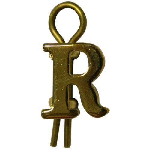 Gilt Letters R