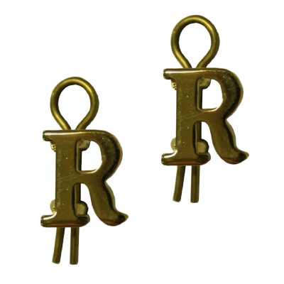 Gilt Letters R