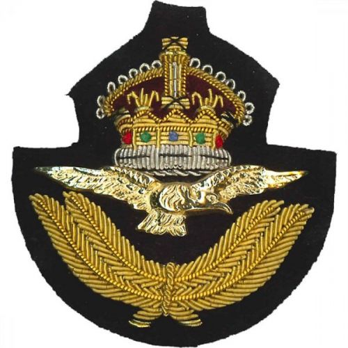 Royal Air Force Cap Badge, Officers, GV1R