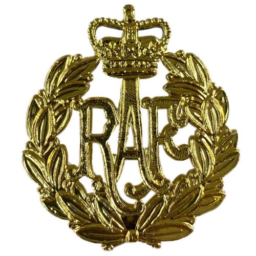 RAF Airman Gold Anodised Beret Badge (Small)