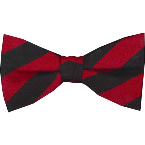 RAF Police Striped Bow Tie