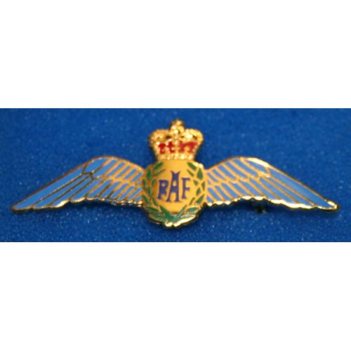 Royal Air Force Wings Ladies Brooch