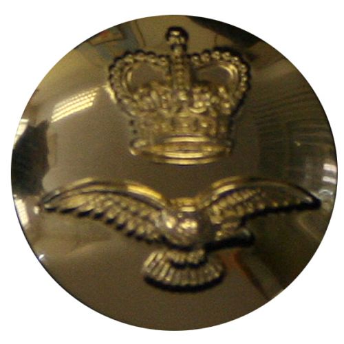Royal Air Force Button, Anodised (37L)