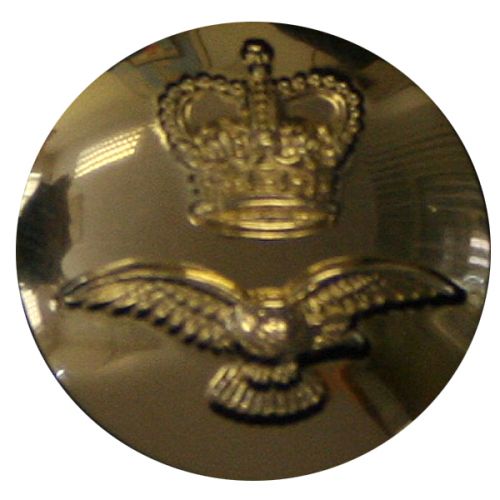 Royal Air Force Button, Anodised (27L)