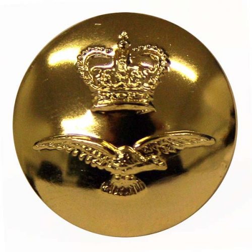 Royal Air Force Button, Anodised, Horizintal Shank (27L)