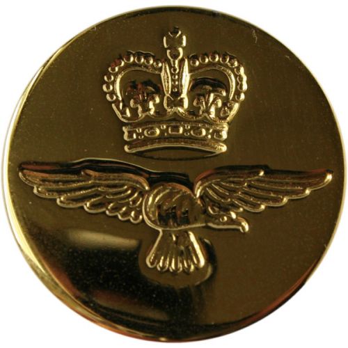 Royal Air Force Button, Blazer, Gilt (26L)