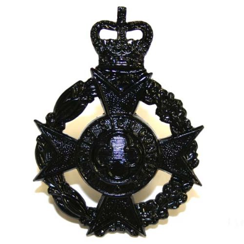 RAChD (Christian) Black Cap Badge