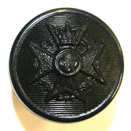 Royal Army Chaplains' Department Button, Black (27L)