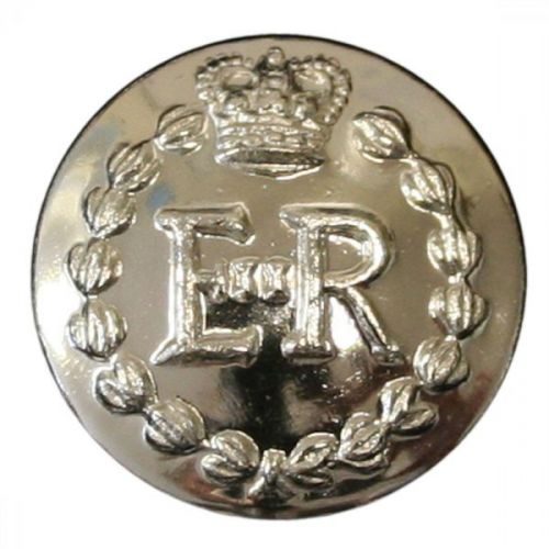 Royal Military Police Button, Silver Anodised (22L)