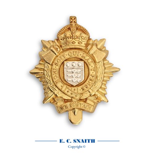 RLC / Royal Logistics Corps OR's (Other Ranks) Cap Badge, King's Crown CIIIR