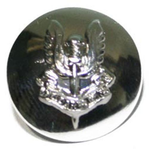 Special Air Service Button, Silver Anodised (30L)