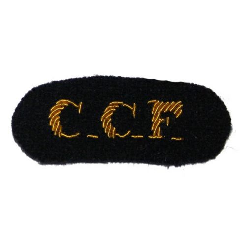 Combined Cadet Force (CCF) Titles - On Navy Badge