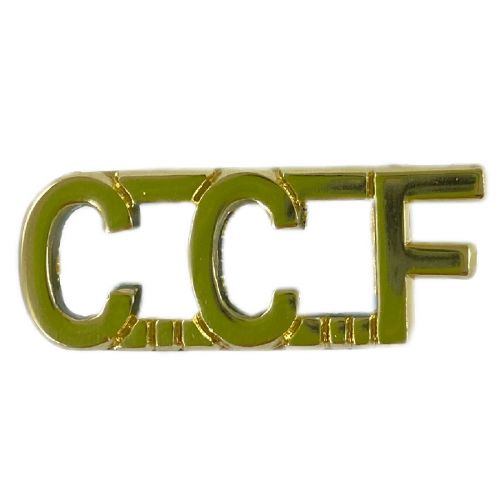 CCF Gold Anodised Titles