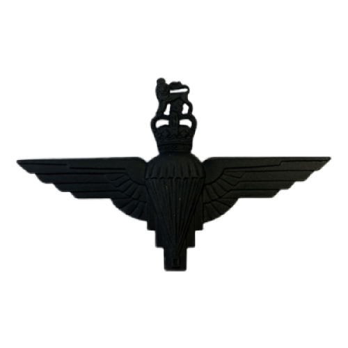 Parachute Regiment Cap Badge, Black