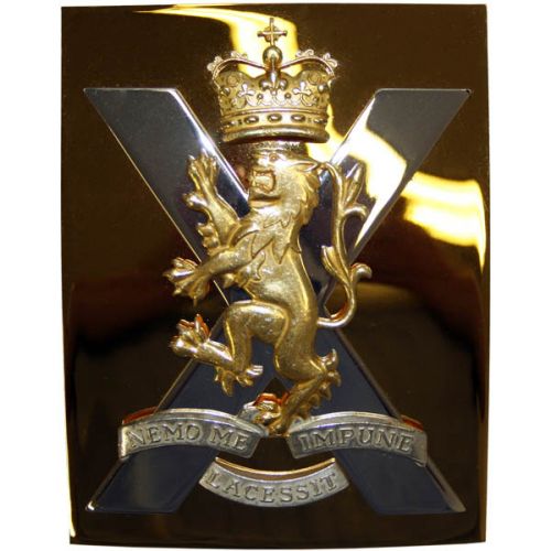 Royal Regiment Of Scotland Officer Cross Belt Plate