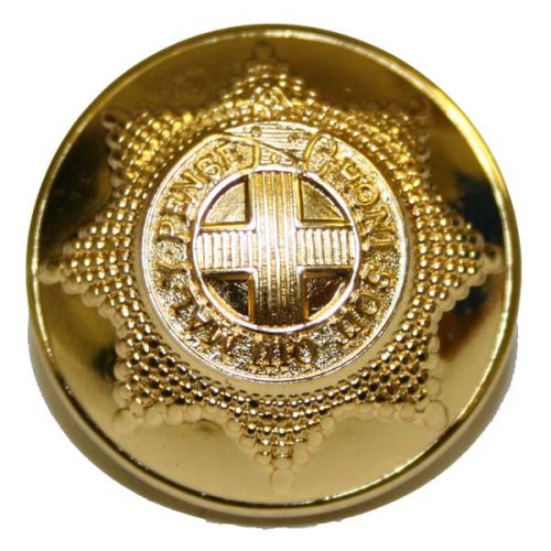 Coldstream Guards Button, Gilt, with Rim (40L)