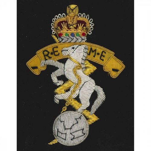 REME Wire Blazer Badge E11R