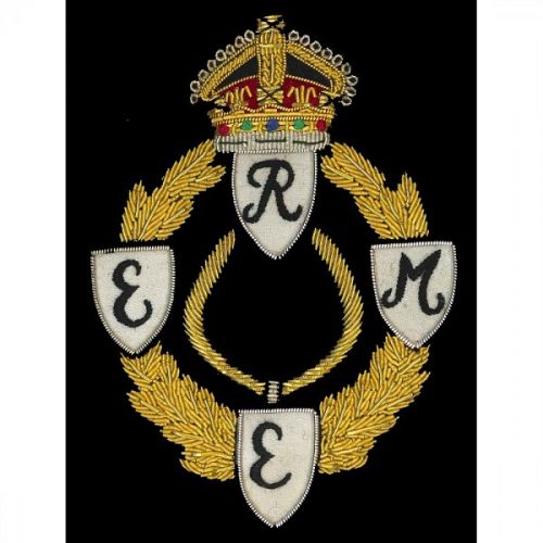 REME WW2 Wire Blazer Badge GV1R