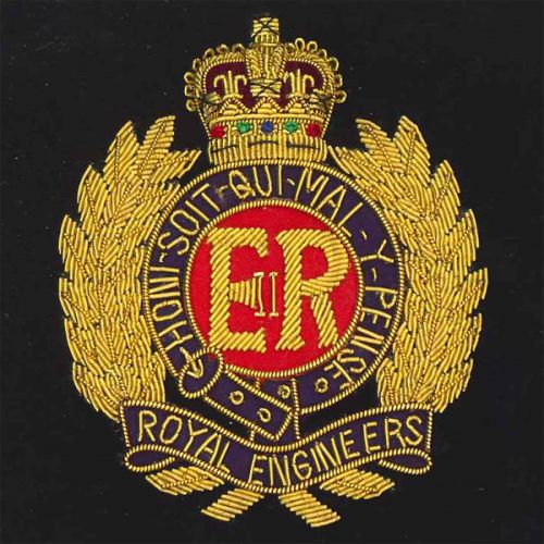 RE Wire Blazer Badge