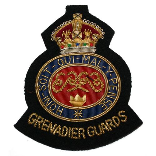 Grenadier Guards GV1R Wire Blazer Badge
