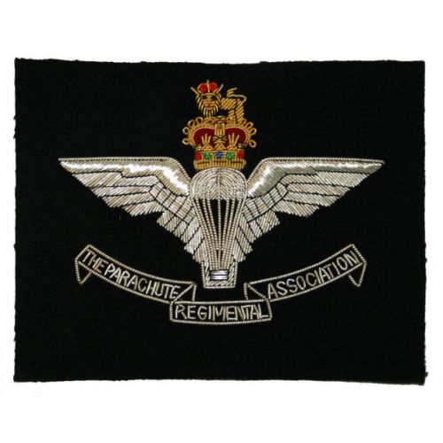 Parachute Regiment Association Wire Blazer Badge