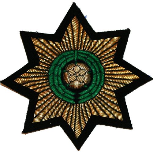 PWO Yorks Star Wire Blazer Badge