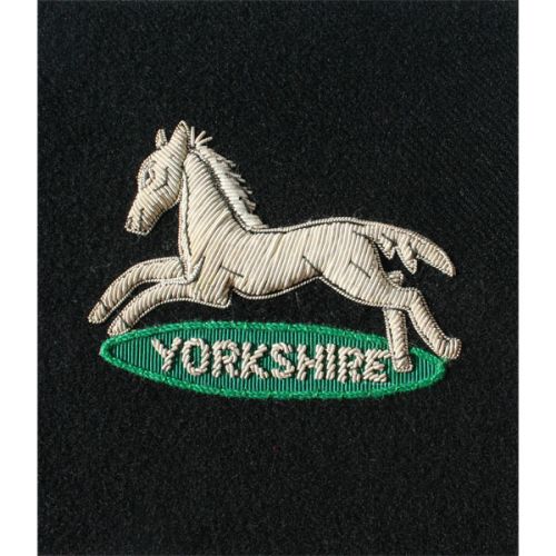 PWO Yorks Horse Wire Blazer Badge